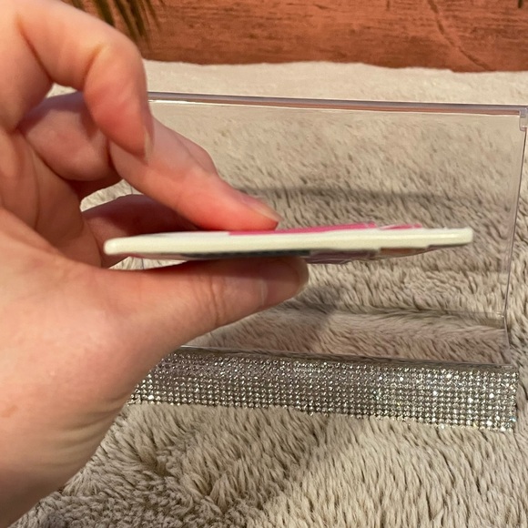 Saint Laurent Floral Print Leather Card Holder, Like new! - Picture 9 of 9